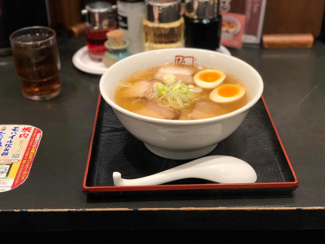 喜多方ラーメン　坂内(ばんない)　味玉ラーメン