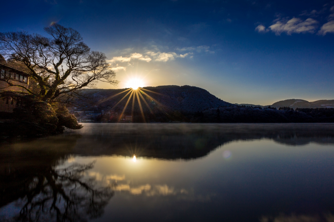 箱根　元箱根朝日
