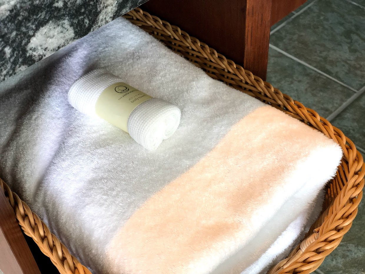 ホテルひらまつ熱海　バスタオル