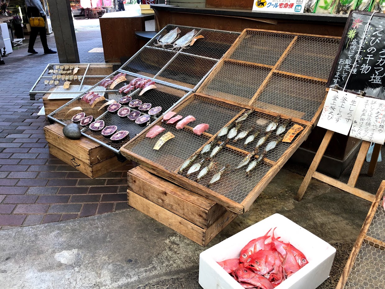 ホテルひらまつ熱海　周辺　干物