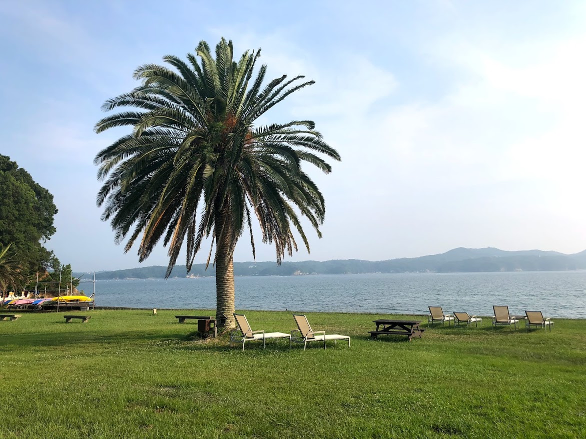NEMU RESORT マリーナ　夕日に染まる浜