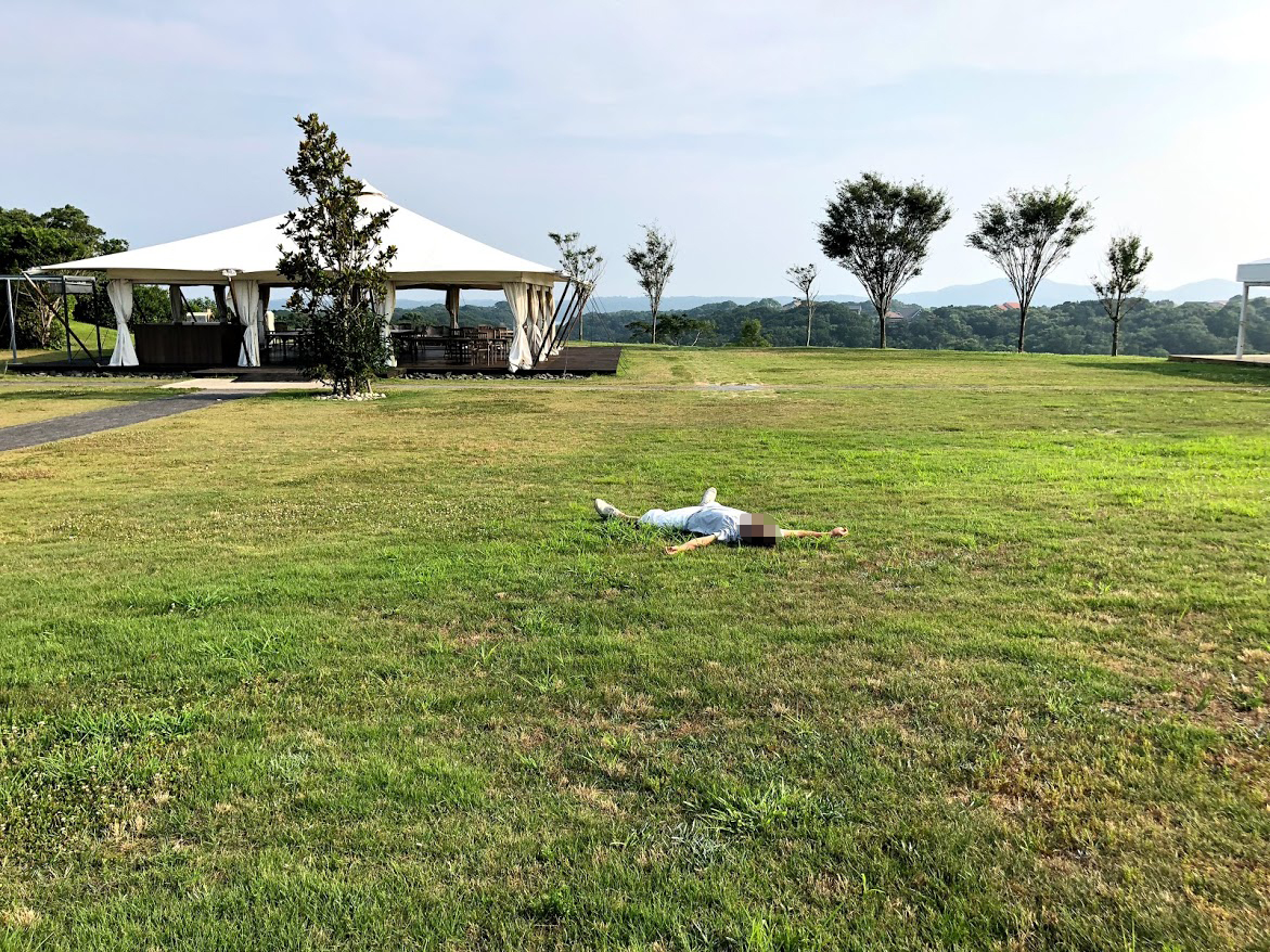 NEMU RESORT てふてふの丘　広大な芝生