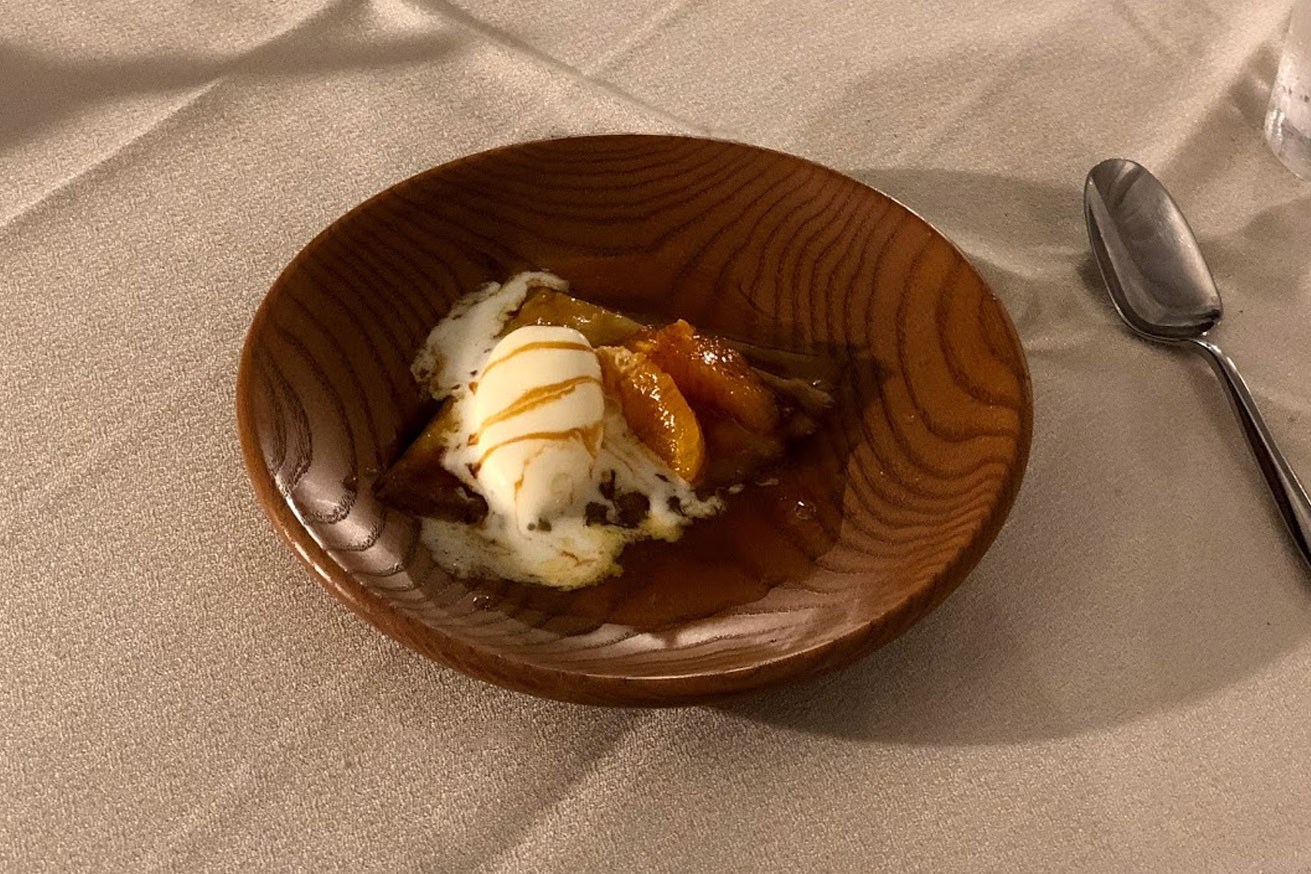 NEMU RESORT ペストリーデザート　アイスがとけていく感じがおいしい