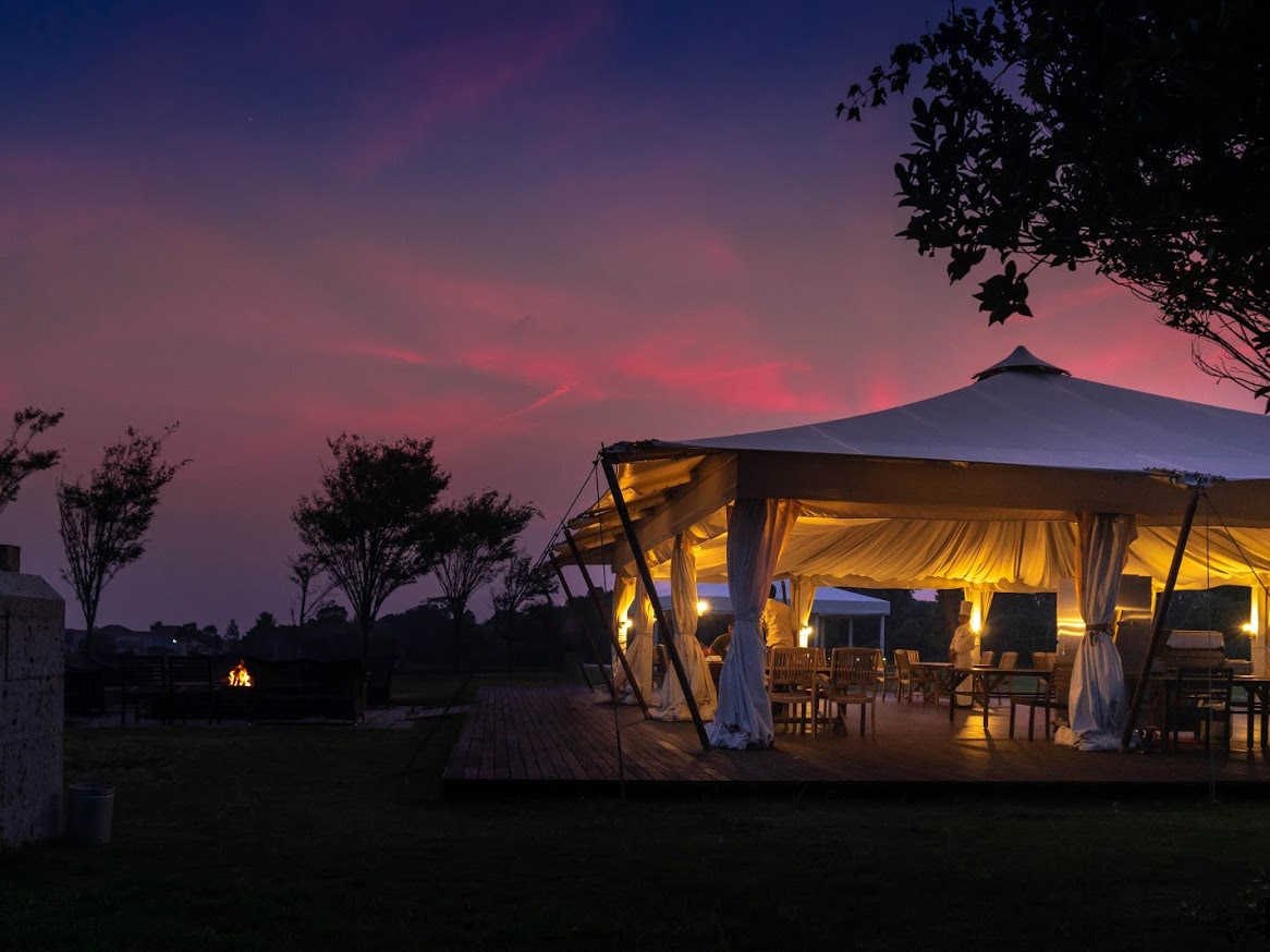 NEMU RESORT 夕暮れの空