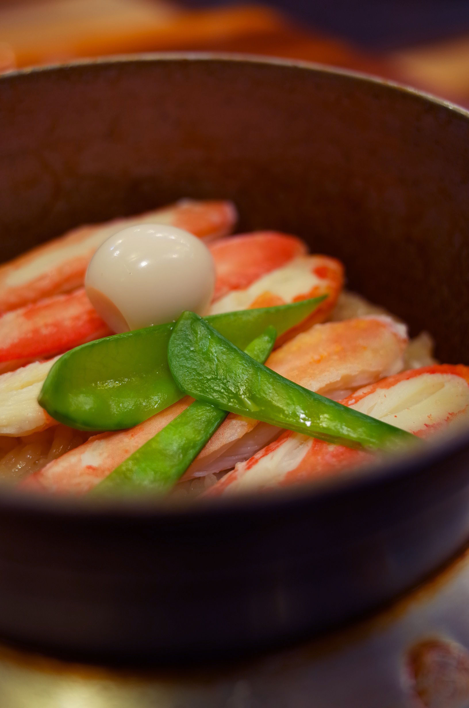 釜めし笹よし相模原　蟹釜めし　アップ